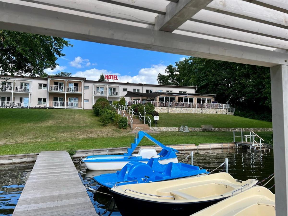 Hotel Am Untersee Bantikow Exterior foto